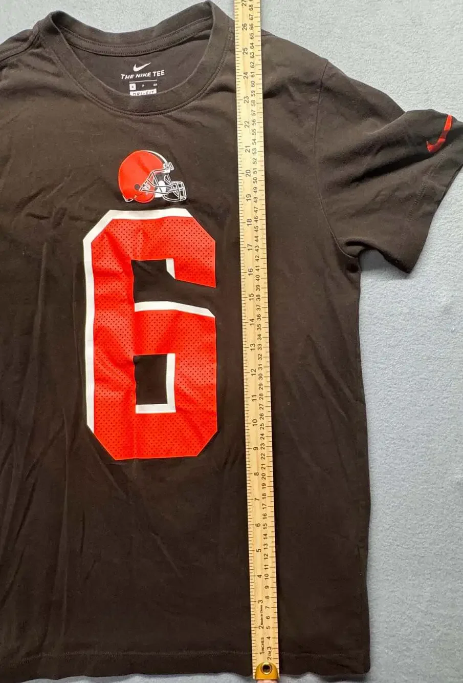 Nike Cleveland Browns Baker Mayfield 6 Dri-Fit T-Shirt Mens Size S